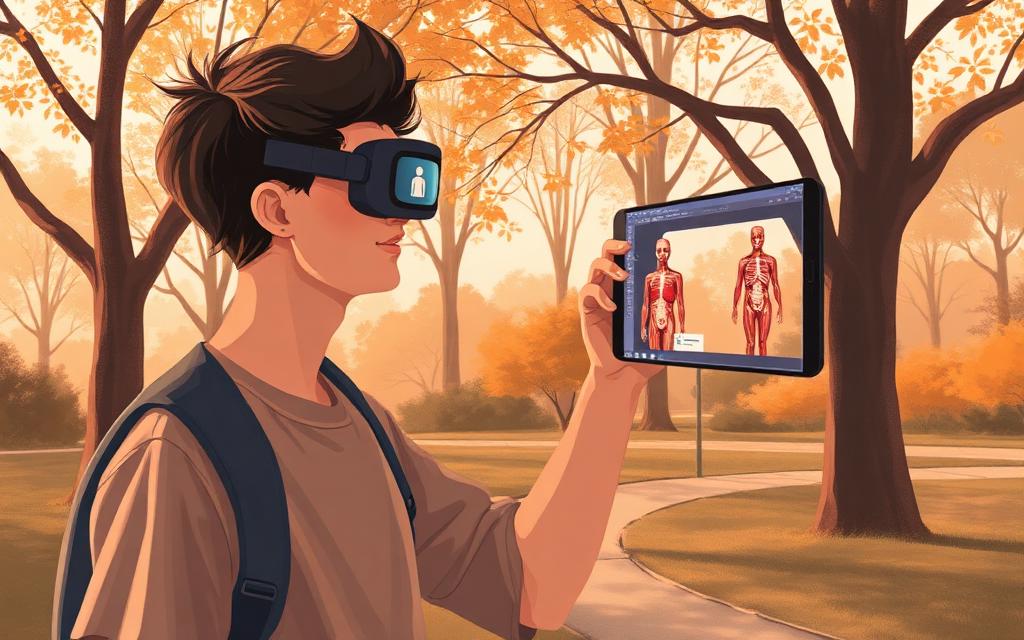 Learning from Anywhere with Augmented Reality