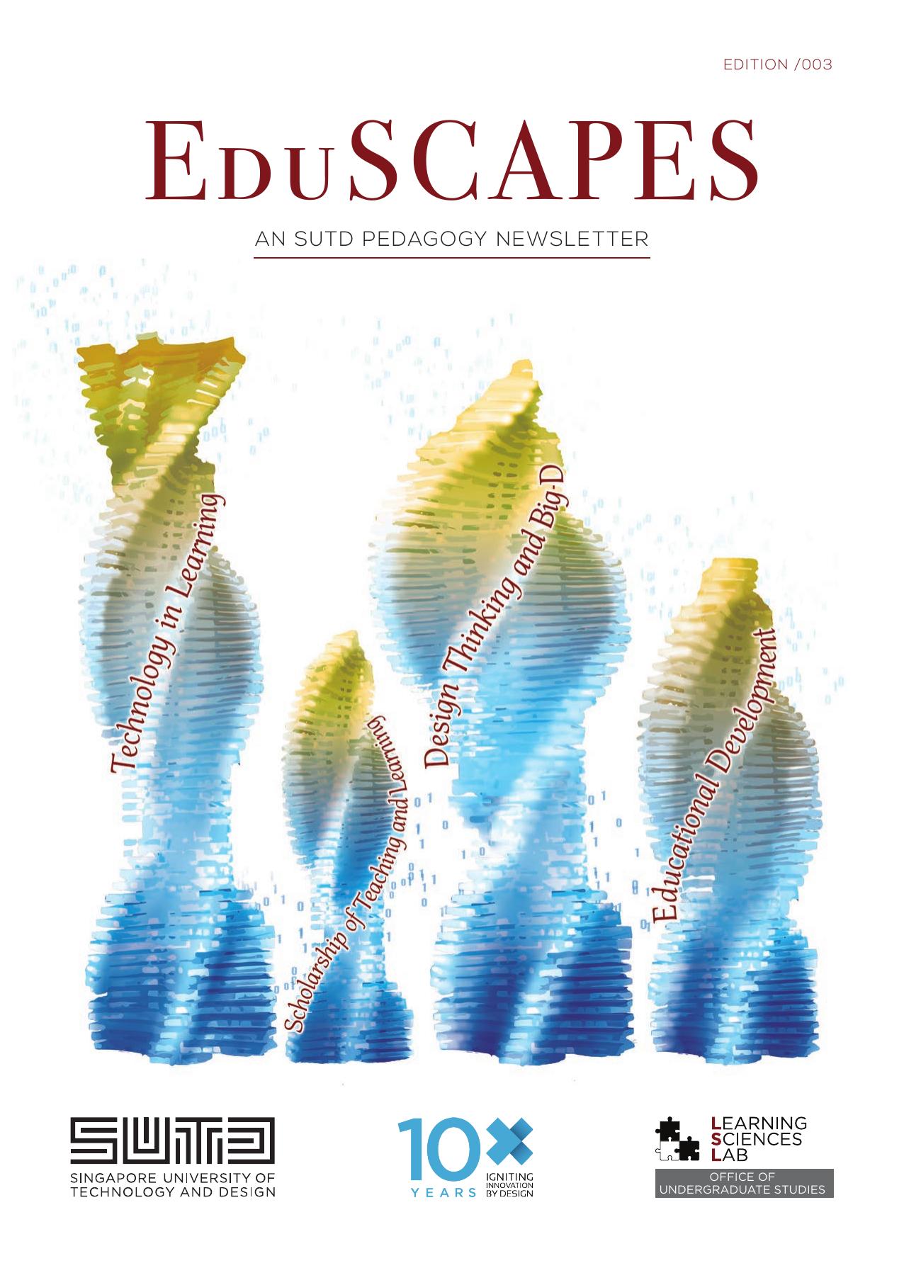EduSCAPES 2019 cover page