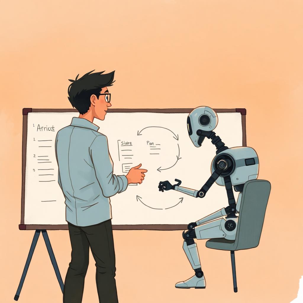 Co-Agentic Workflows for AI as Teammate
