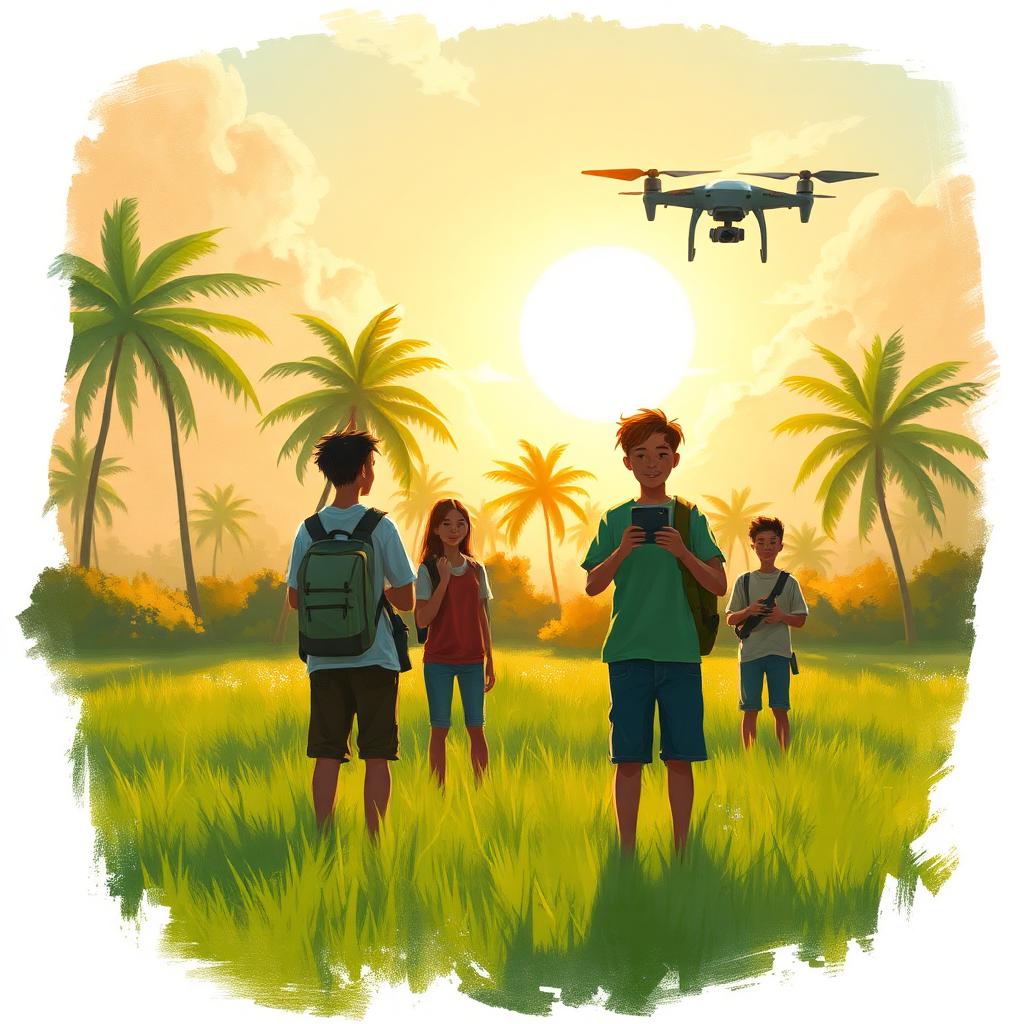 A Case Study of AI-Powered Drones in Teaching and Learning